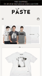 Mobile Screenshot of pastetshirts.com